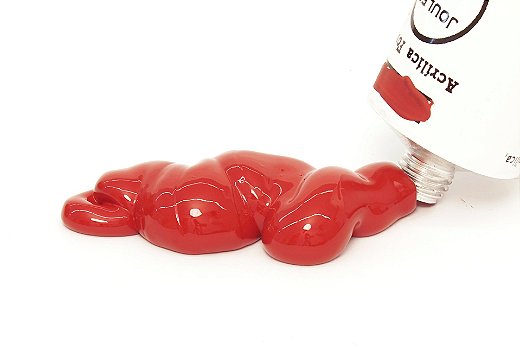 14.a. Acrílica VERMELHO DE CADMIO PROFUNDO Joules & Joules