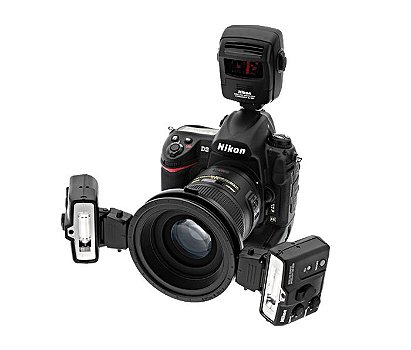 Sistema de Flash Speedlight close-up sem fio Nikon R1C1 iluminação para close-up