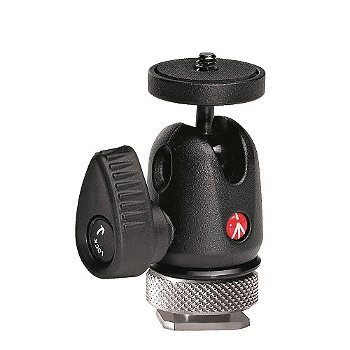 Cabeça Manfrotto 492 Micro Ball Head with Hot Shoe Mount - MH492LCD-BH