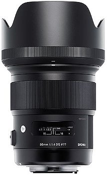 Lente Sigma 50mm f/1.4 DG HSM Art para Câmeras Canon EOS