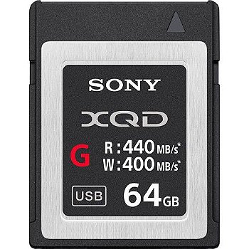 Cartão de Memória Sony 64GB XQD G Series 440MB/s
