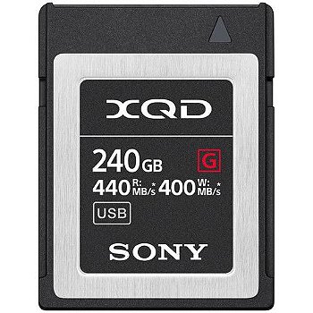 Cartão de Memória Sony 240GB XQD G Series 440MB/s