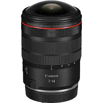 Lente Canon RF 7-14mm f/2.8-3.5 L Fisheye STM