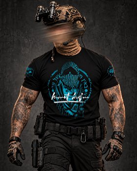 Camiseta Masculina Mossad Hermit Kingdom Secret Box Team Six Brasil