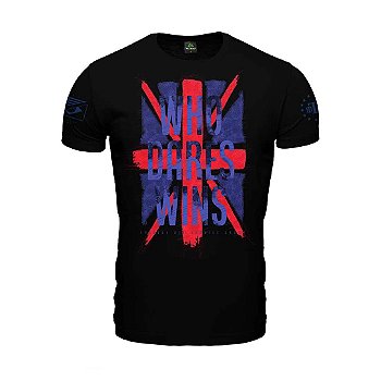 Camiseta Masculina SAS Who dares wins Secret Box Team Six Brasil