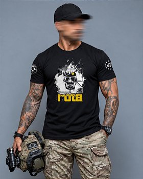 Camiseta Masculina Rota Team Six Brasil