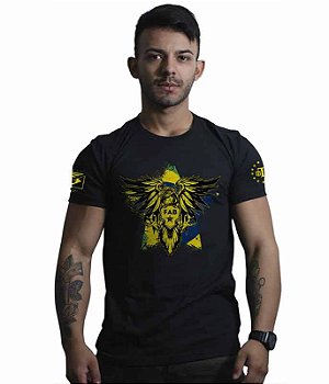Camiseta Masculina Força Aérea Brasileira FAB Team Six Brasil