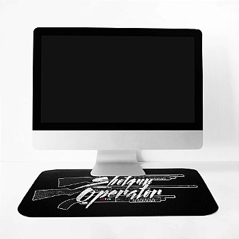Mousepad Militar Gufz6 Shotgun Operator Team Six