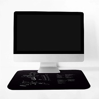 Mousepad Militar Magnata Glock Parts Team Six