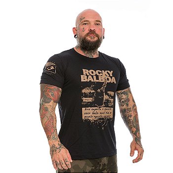 Camiseta Masculina Rocky Balboa Team Six Brasil