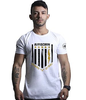 Camiseta Masculina AirBorn Honor and Glory Team Six Brasil
