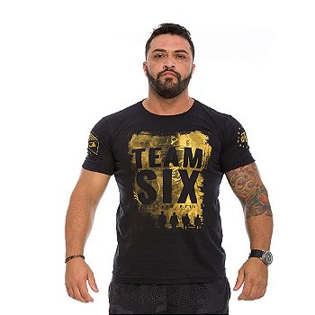Camiseta Masculina Military Wear Team Six Brasil