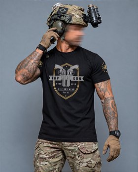 Camiseta Masculina Top Gun Military Wear Team Six Brasil