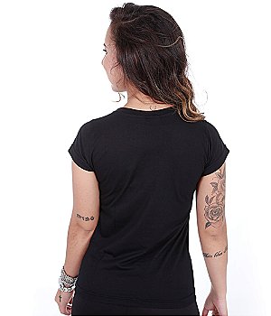 Camiseta Baby Look Feminina EUA Punisher Team Six Brasil