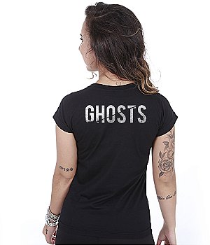 Camiseta Baby Look Feminina COD Ghosts Team Six Brasil