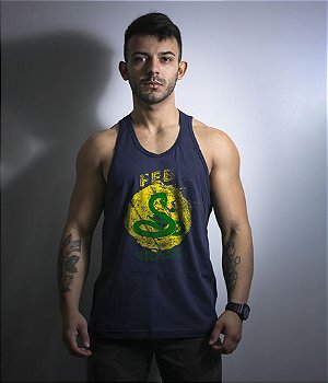 Camiseta Regata FEB Força Expedicionária Brasileira Masculina Team Six Brasil