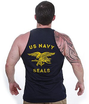 Camiseta Regata Original Navy Seals Masculina Team Six Brasil