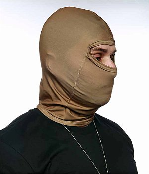 Balaclava Tatica Coyote Em Dry Fit Operações especiais