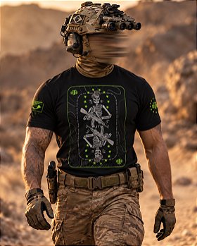 Camiseta Masculina Concept Line Skull Army Join Or Die Team Six Brasil