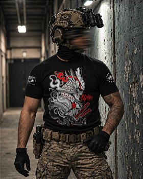 Camiseta Concept Line Ronin Artes Marciais Team Six