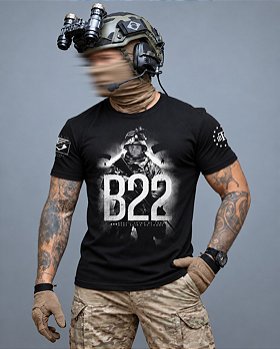 Camiseta Militar Mito B22