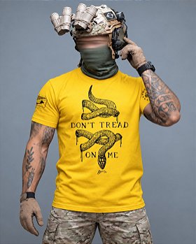 Camiseta Masculina Dont' Tread On Me Team Six Brasil