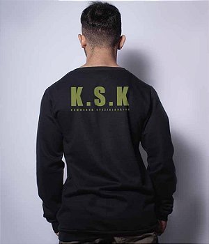 Casaco Básico de Moletom KSK Militar SpezialKräfte