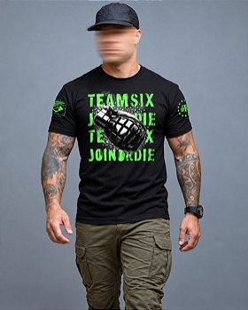 Camiseta Masculina Grenade Join Or Die Team Six Brasil