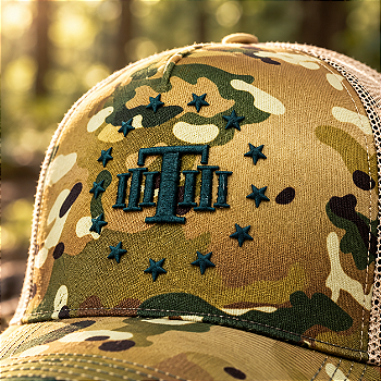 Boné Trucker Soldier Multicam Green Team Six Brasil