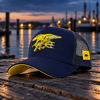 Boné Trucker Navy Seal
