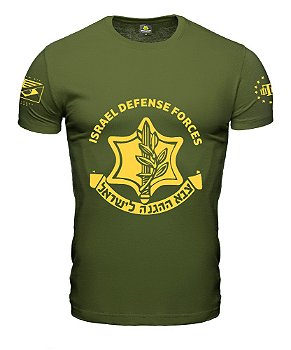 Camiseta Masculina Israel Defense Forces Secret Box Team Six Brasil