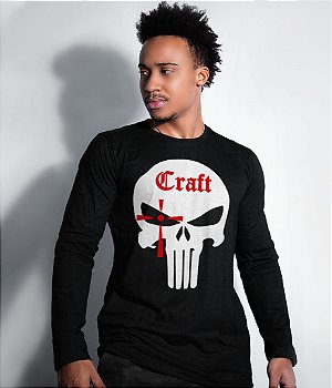 Camiseta Manga Longa Craft Chris Kyle Masculina Team Six Brasil