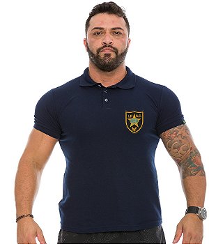 Camiseta Gola Polo Masculina Practical Shooting Confederation IPSC Team Six Brasil