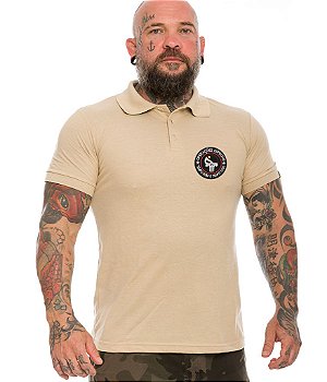 Camiseta Gola Polo Masculina Operações Especiais Team Six Brasil