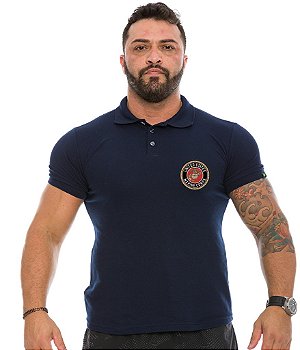 Camiseta Gola Polo Masculina Marine Corps Team Six Brasil