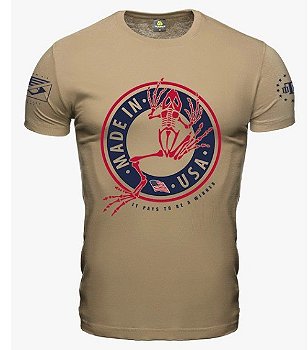 Camiseta Masculina Made In USA Secret Box Team Six Brasil