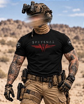 Camiseta Masculina SPETSNAZ Secret Box Team Six Brasil