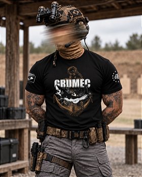 Camiseta Masculina GRUMEC Secret Box Team Six Brasil