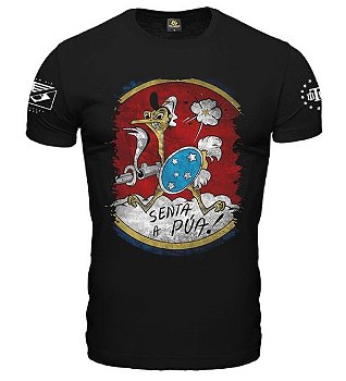 Camiseta Masculina SENTA A PUA Secret Box Team Six Brasil