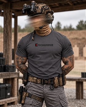 Camiseta Masculina Kalashnikov Group Secret Box Team Six Brasil