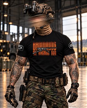Camiseta Masculina Browning M2 Secret Box Team Six Brasil
