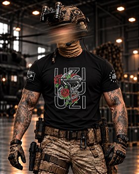Camiseta Masculina UZI Secret Box Team Six Brasil