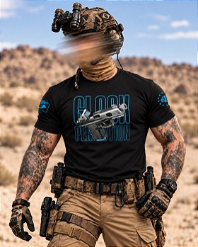Camiseta Masculina GLOCK PERFECTION Secret Box Team Six Brasil
