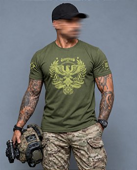 Camiseta Masculina SpezialKräfte Verde