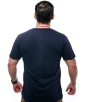 Camiseta Masculina NEW POLICE NYPD Navy Blue Team Six Brasil