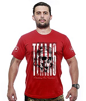 Camiseta Masculina Kamikaze Team Six Brasil