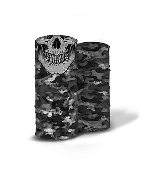 Face Armor Caveira Camuflada Urban Black