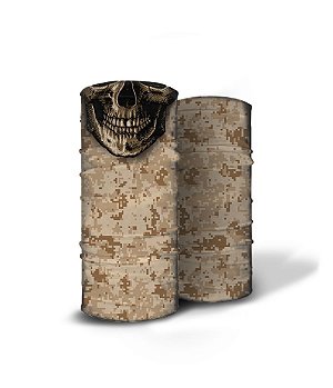 Face Armor Camuflado Digital Deserto