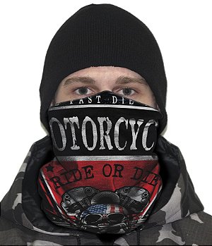 Face Armor Caveira Moto Clube EUA