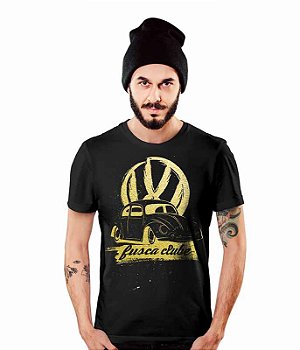 Camiseta Masculina Old Car Fusca Tático Militar TeamSix Brasil